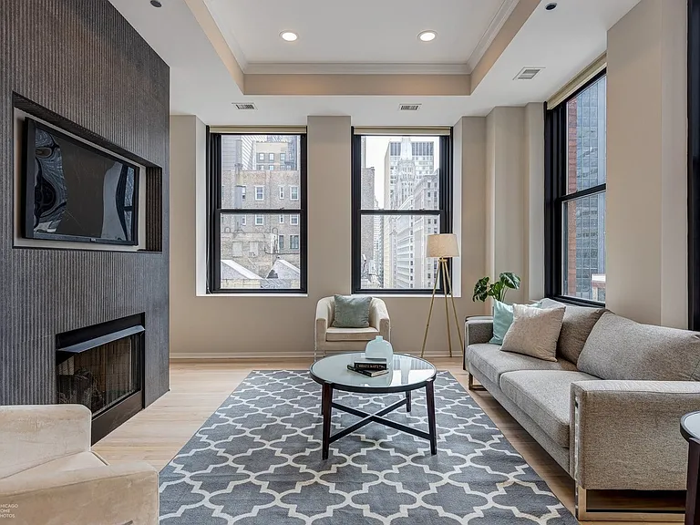 Living room corner view