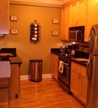 Kitchen View from Entry