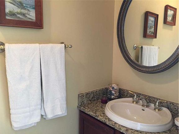 Main level half bathroom