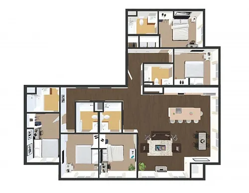 Floor plan The Genesee