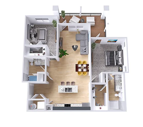 Floor plan Brazos