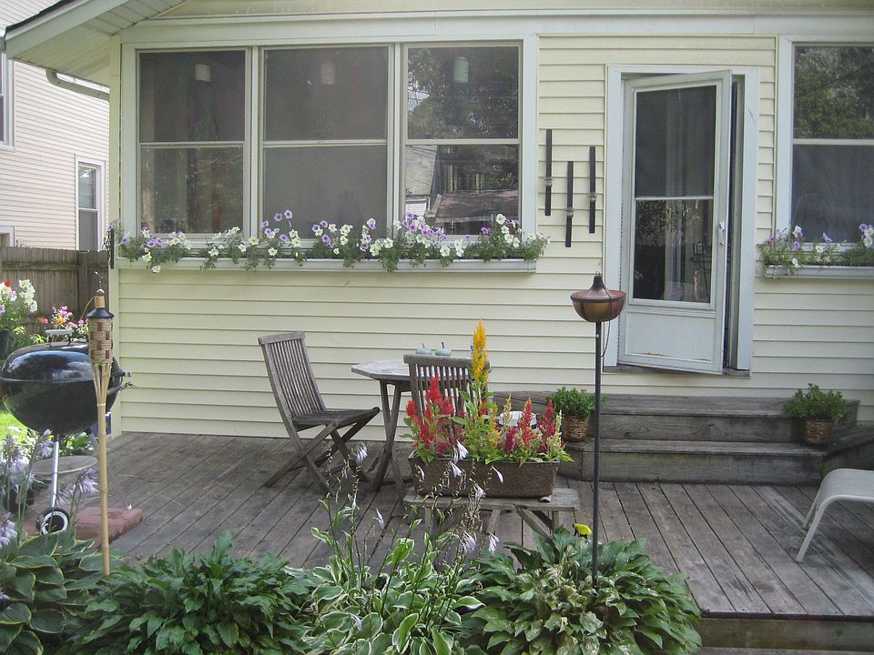 back yard view of house