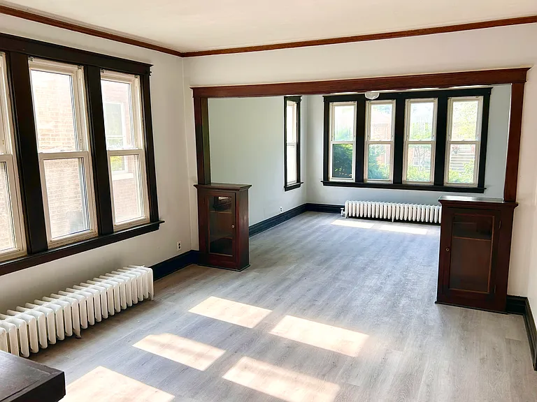 Dining + Living room facing front