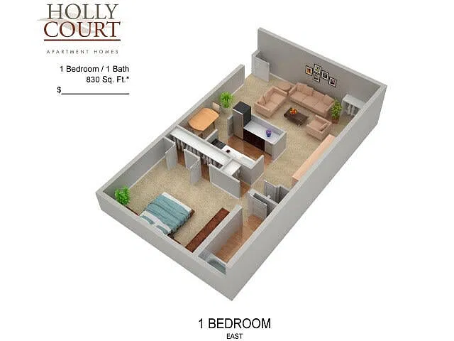 Floor plan 1ER