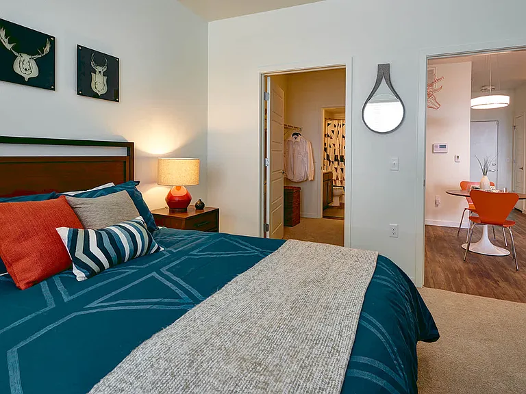 Carpeted Bedroom