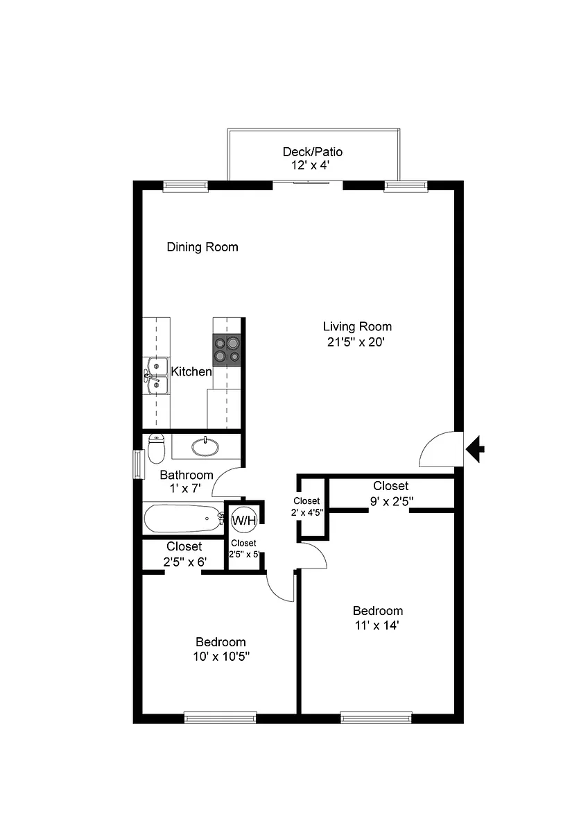 Floor plan 2X1