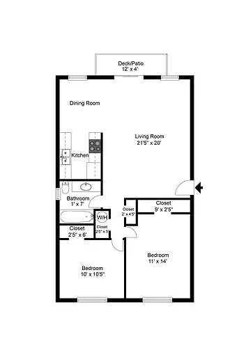 Floor plan 2X1