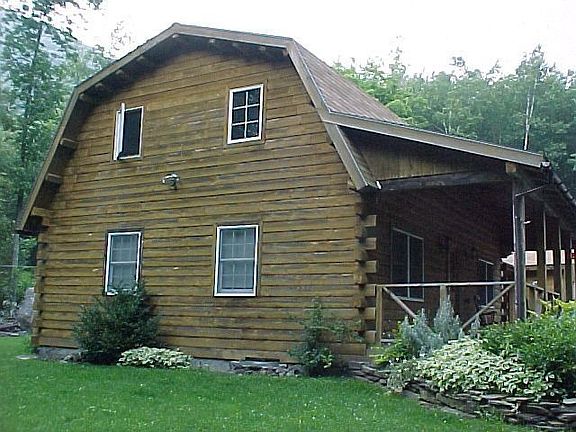 Side view of house
