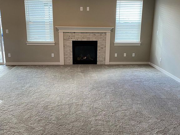 Living Area with Gas fireplace.