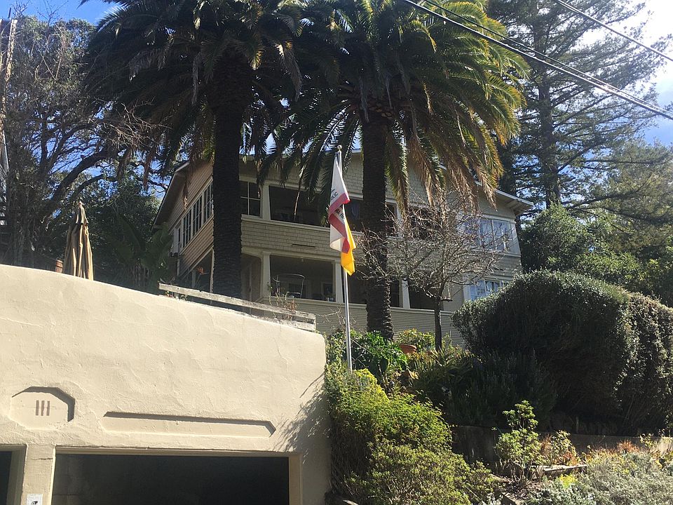 Street view. Tenant garage space.