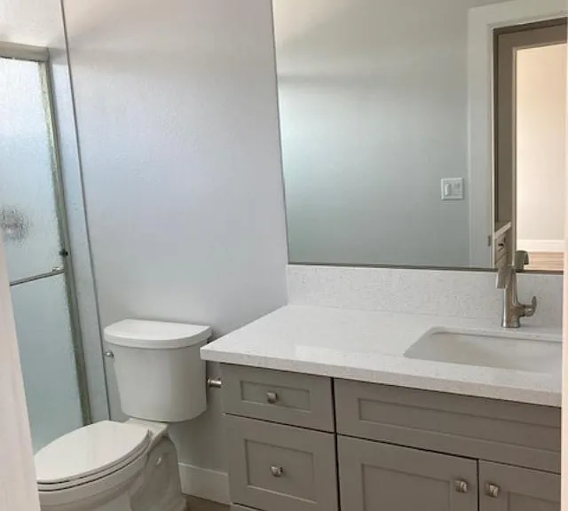 3/4 bath is well appointed with cabinet/drawer space.