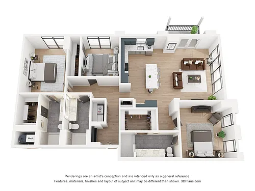 Floor plan C1