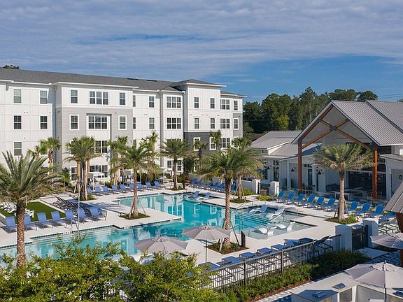 Campus Circle Gainesville - Aerial - Pool Angle