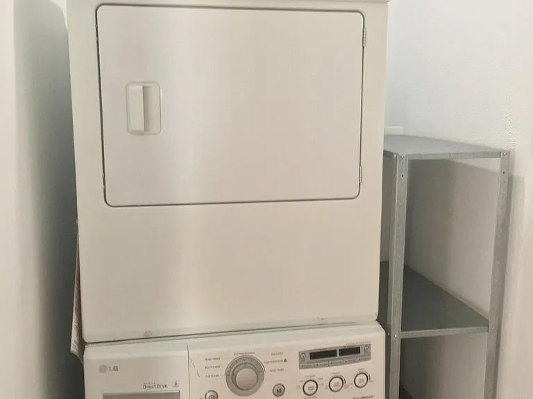 Stacking washer/Dryer- Dryer has recentlybeen replaced with newer model