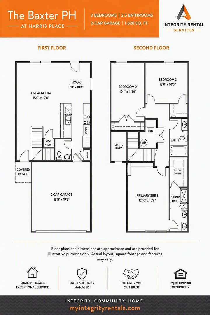 Now Leasing! 1 Month Free | Brand-New 3BR Home with 2-Car Garage Near Downtown Mooresville — Photo 2