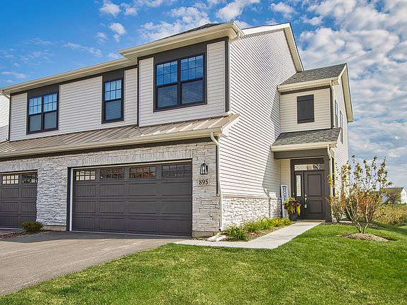 The Conservancy at Gilberts Beautiful Townhome Elevation