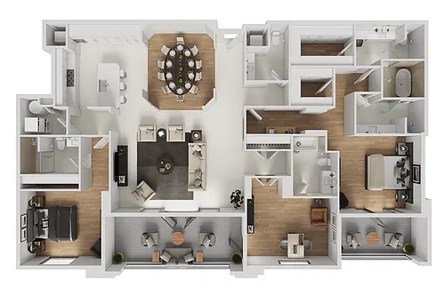 Floor plan SKY RESIDENCE E