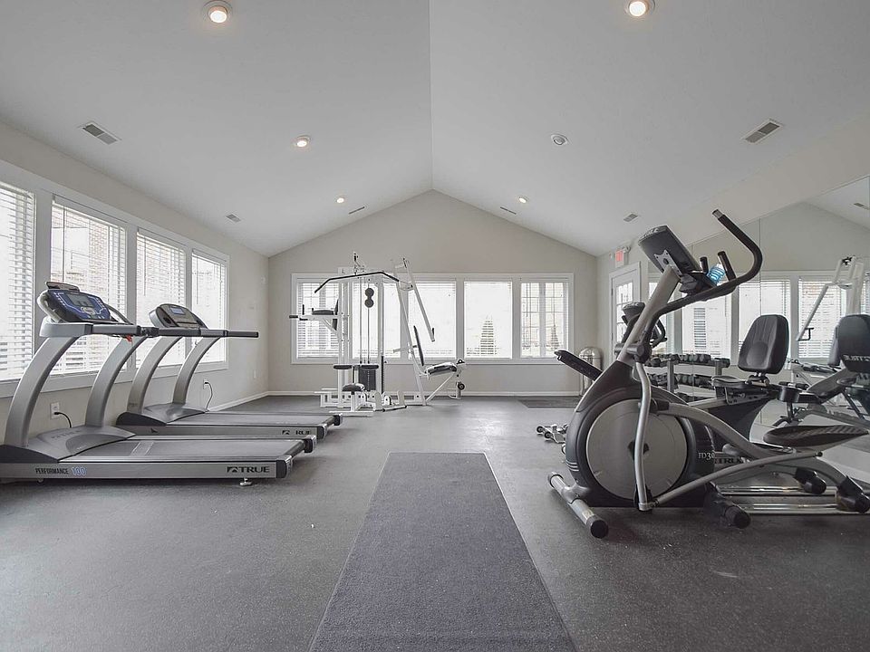 Stay fit in this elegant fitness center, equipped for a complete workout experience.