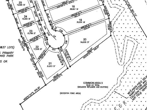 Developers site plan