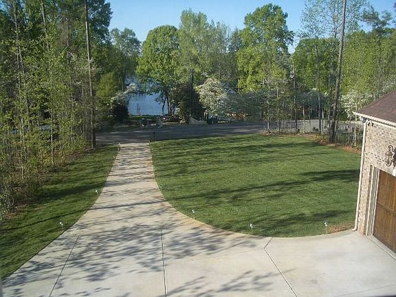 Looking out from the house