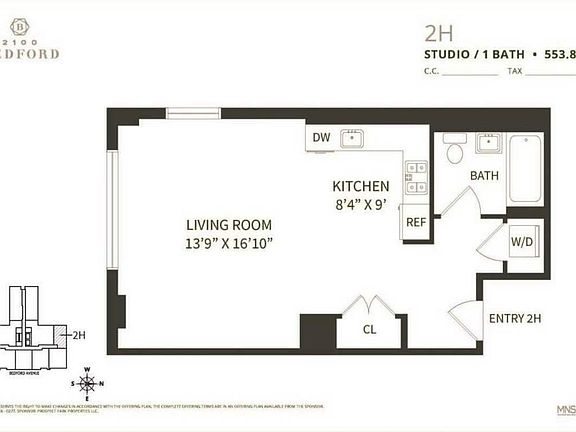 2nd image of 2100 Bedford Ave Unit 2-H