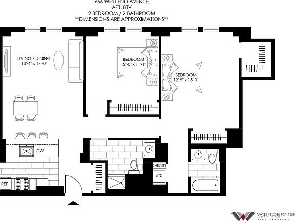 2nd image of 666 W End Ave #8TV
