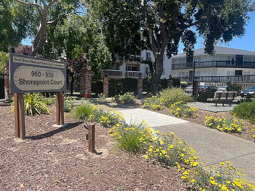 Front gate and guest parking