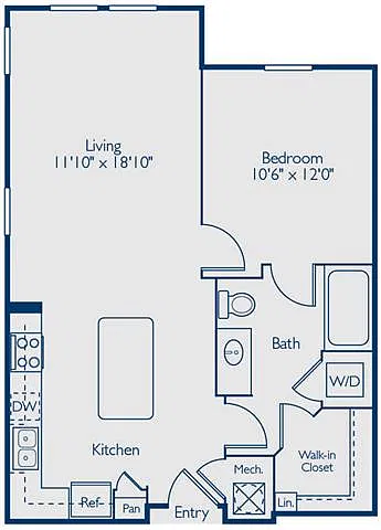 Floor plan A1B