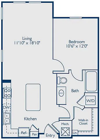 Floor plan A1B