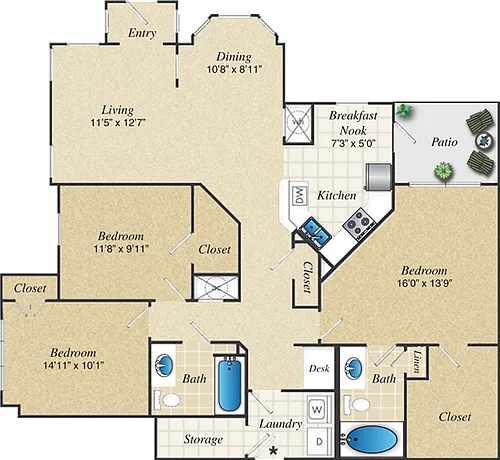 Floor plan C1L