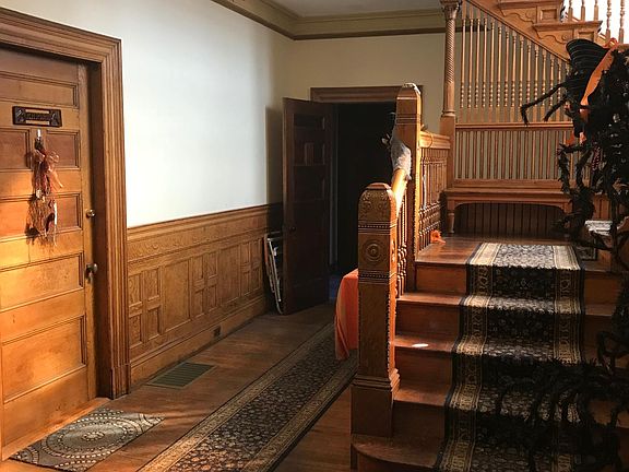 Main hallway of building