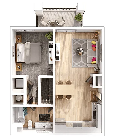 Floor plan Glacier