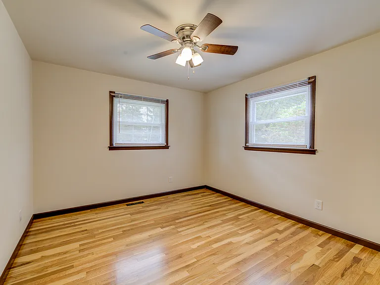 Front bedroom - updated vinyl windows throughout.