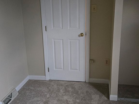 Bedroom with new carpets and paint