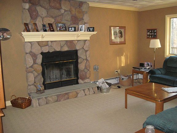 Fireplace in Family Room.