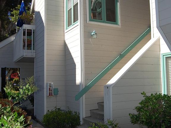 View of stairs to the entry