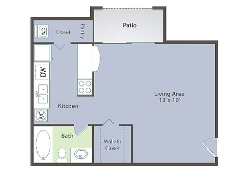 Floor plan E1