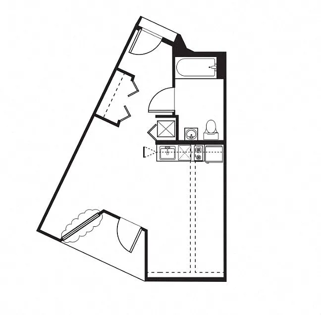Floor plan Studio C