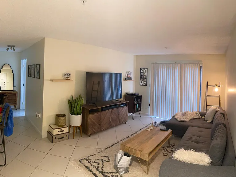 Entrance and Living Room