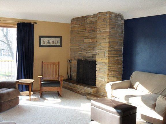 Stone Fireplace