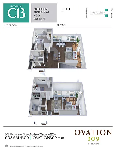 Floor plan C13
