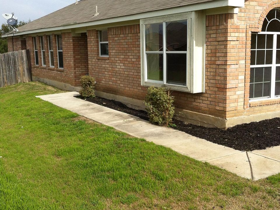 Left side of house