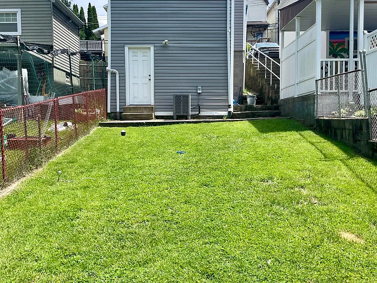 Fenced back yard great for pets or a grab a fire pit and enjoy the outdoors.