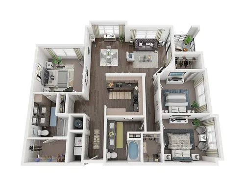 Floor plan C1.1 - Copeland