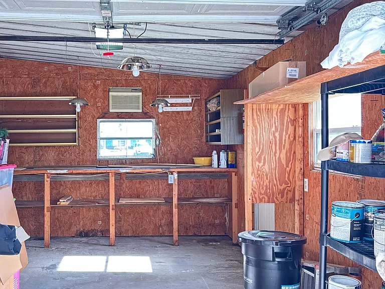 Garage to house your beach and pool toys