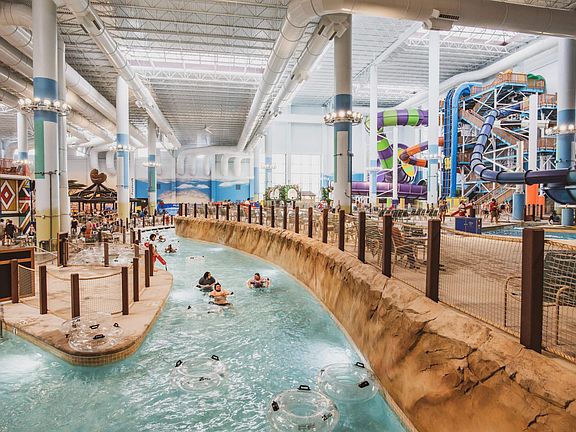 America's Largest Indoor Waterpark, Kalahari Resorts Just blocks from house.
