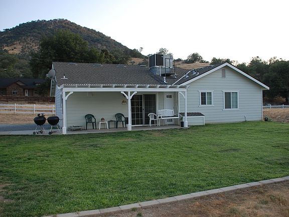 Back view of the house