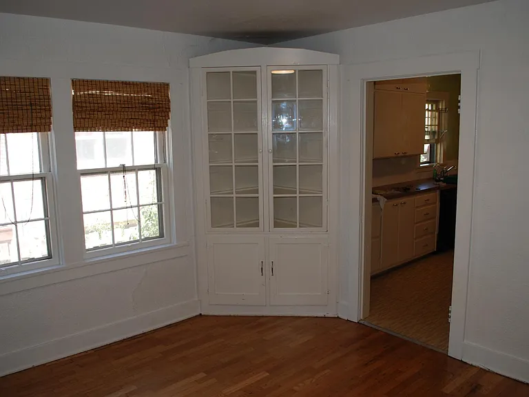 Dinning room with Kitchen in background