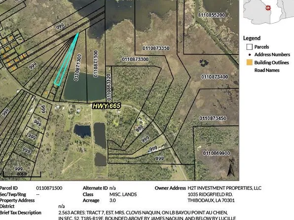 TBD HIGHWAY 665, Montegut, LA 70377