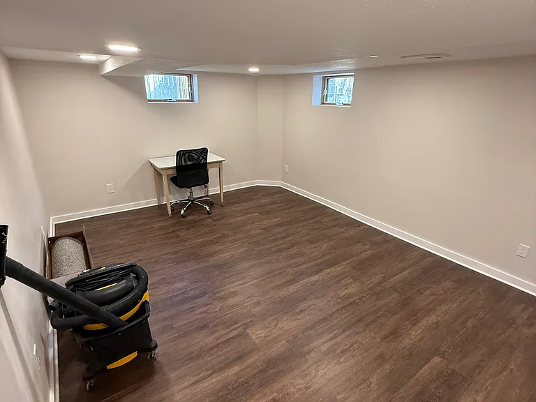 the second lower level living space.